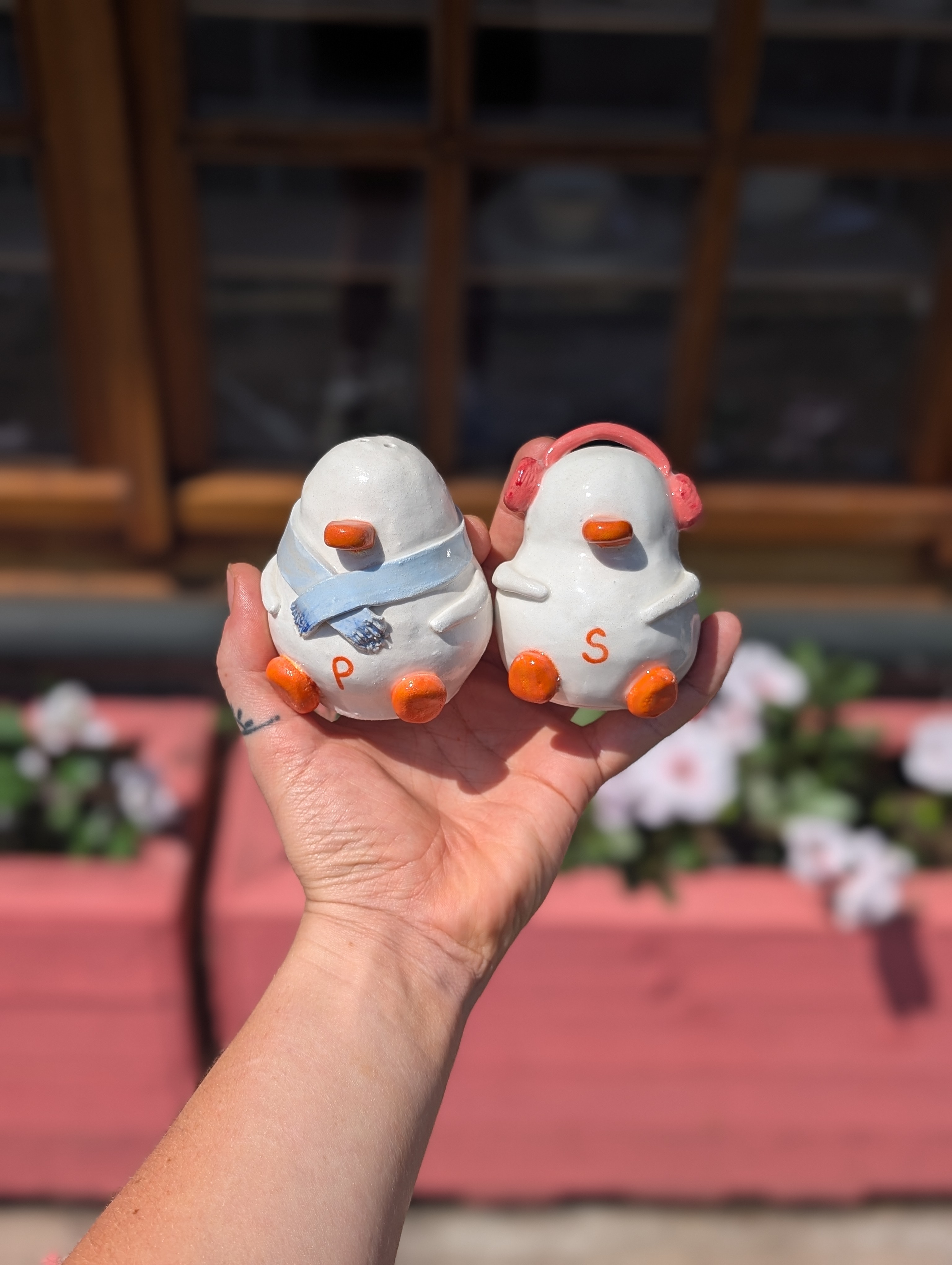 Adult and Child: Make a Salt and Pepper Shaker