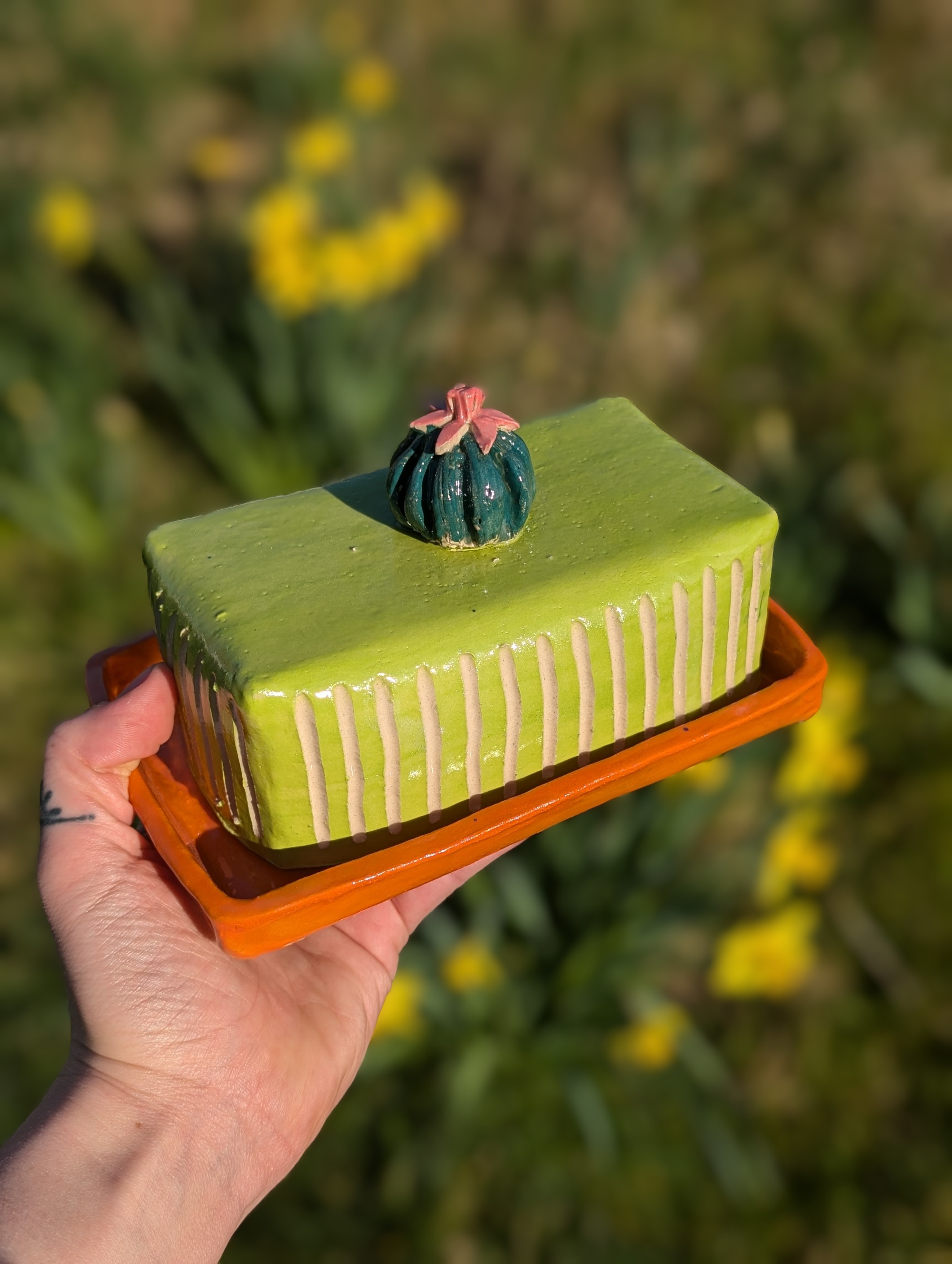 Butter dish workshop