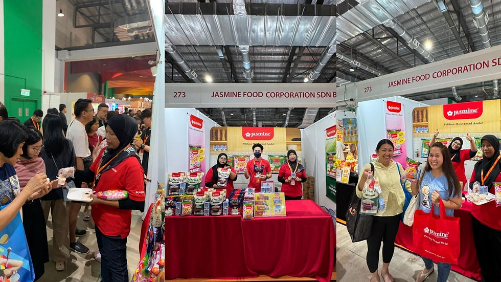 Jasmine Food Corporation at Tastefully Food Expo (Mid Valley South Key, Johor)