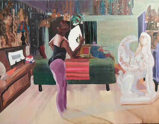 Oil on canvas 80X80 cm