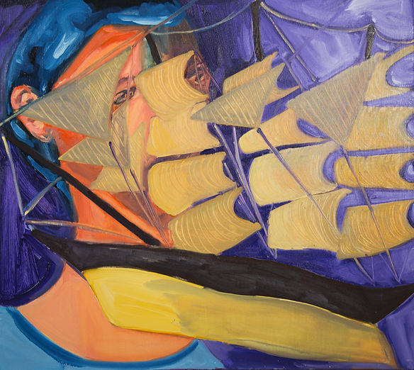 Oil on canvas 50X50 cm