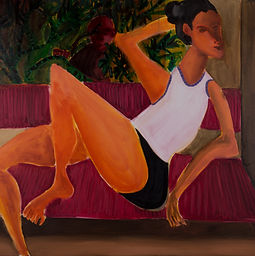 Oil on canvas 158X140 cm