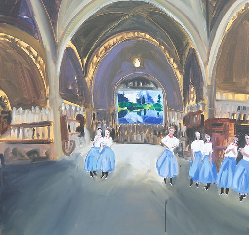 Oil on canvas 70X50 cm