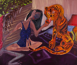 Oil on canvas 136X121 cm