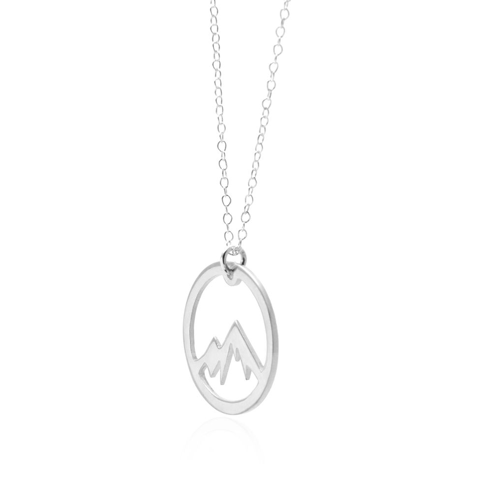 Thumbnail: Silver Mountain Necklace