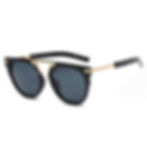 Miniatura: HANOVER | Unisex Fashion Brow-Bar Round Sunglasses