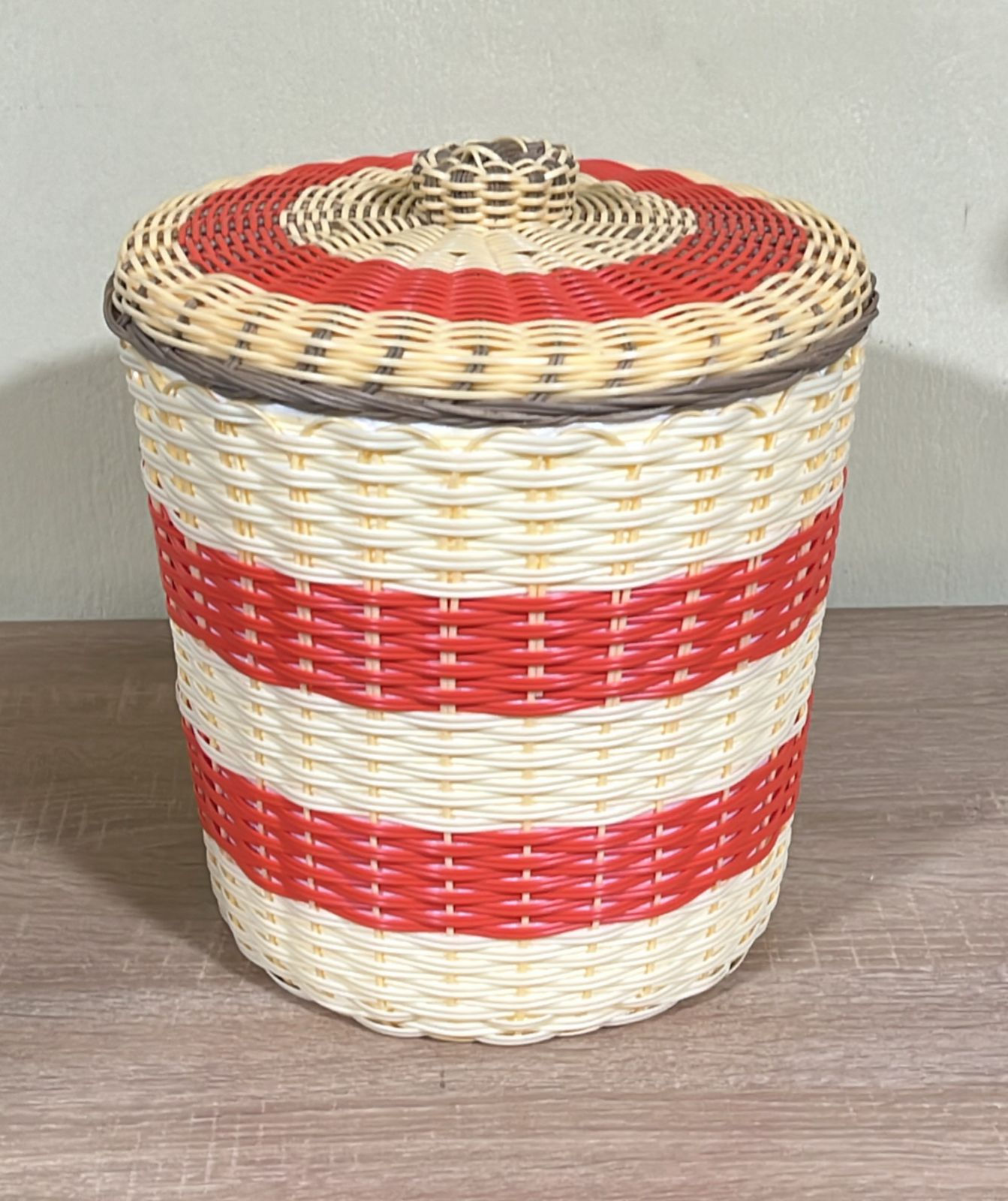 Canasta tortillera grande marron