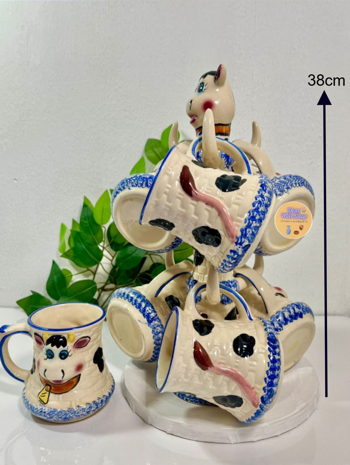 Pinito de vaquita celeste