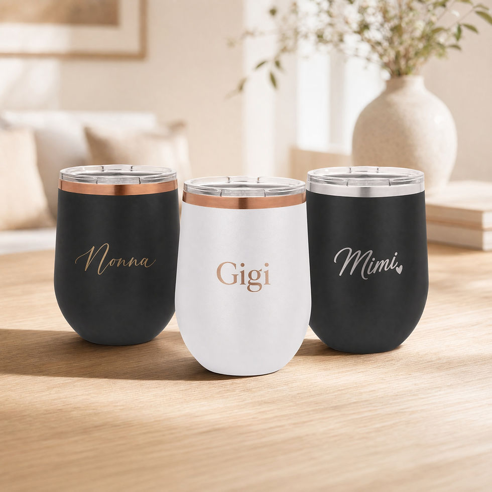 Thumbnail: 12 oz Stemless Wine Tumblers