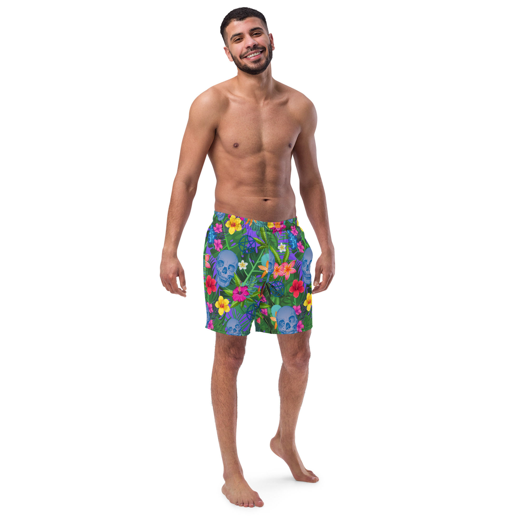 Tropical Vibes Swim Trunks