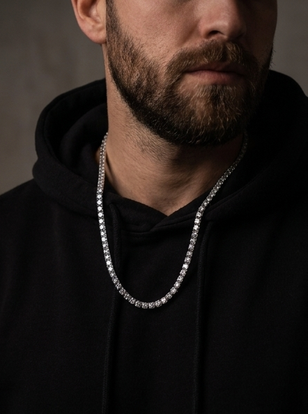 Diamond Tennis Chain 4mm