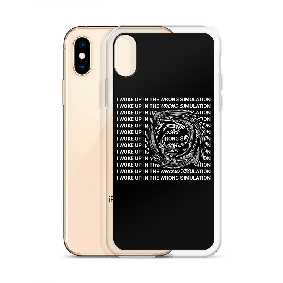 Thumbnail: I Woke Up in the Wrong Simulation iPhone Case