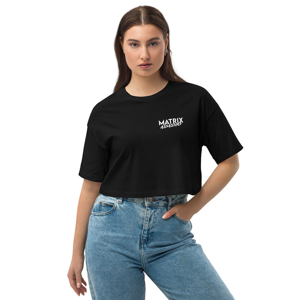 Wrong Simulation Crop Top