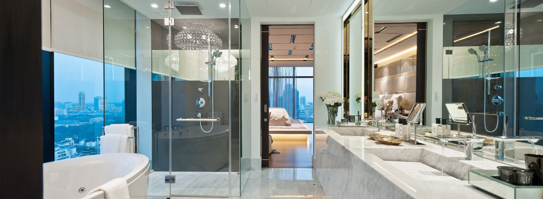 Modern design bathroom