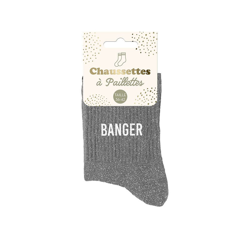 Miniaturbild: Chaussettes à paillettes banger