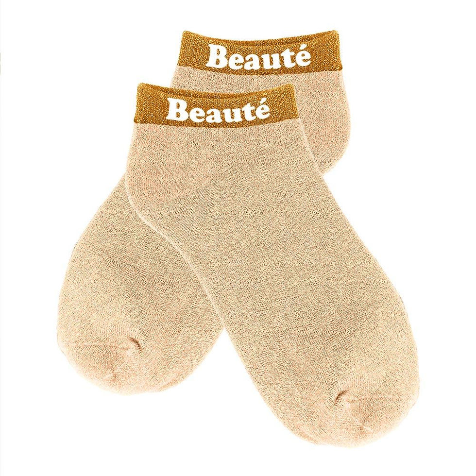 Miniatura: Socquette à paillettes beauté 
