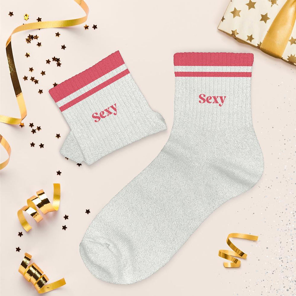 Miniature : Chaussettes à paillettes Sexy
