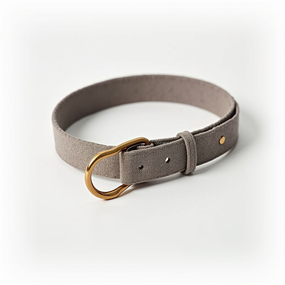 Verstellbares Stoffhalsband
