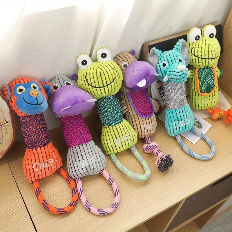 Plüschspielzeug mit Schlaufe für Hunde