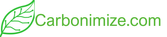 Carbonimize logo displaying a green lead and the text carbonimize.com