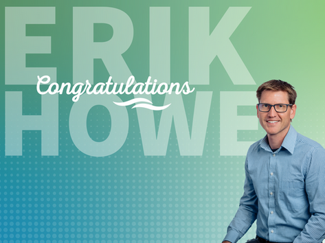 We’re excited to announce that Erik Howe, PE, has been promoted to Director at RH2!