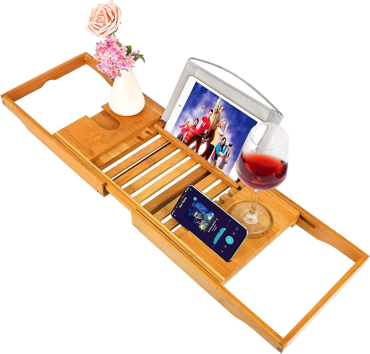 Bamboo Bathtub Caddy Tray