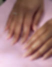 peach fuzz nail trend