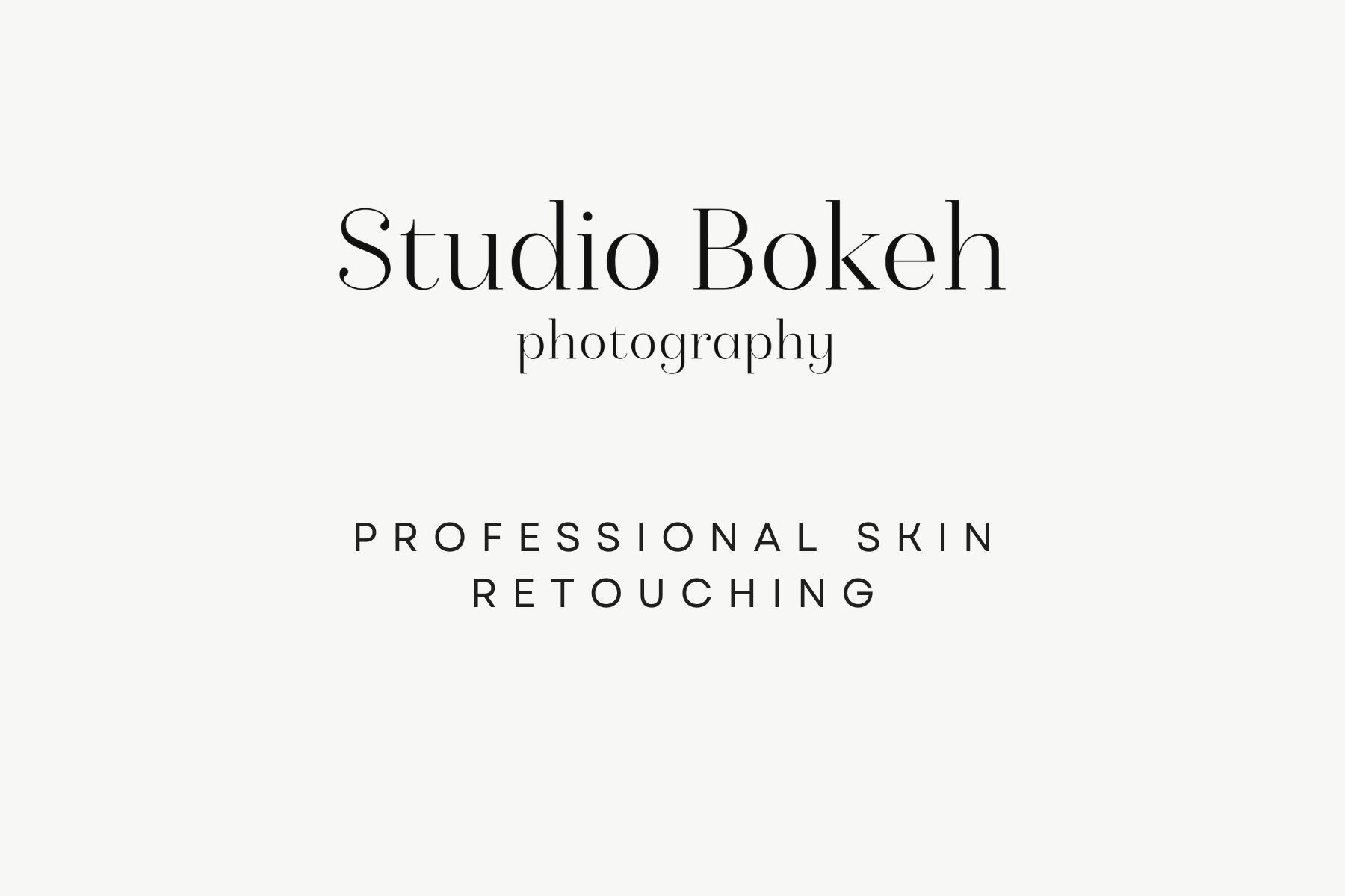 Professional Skin Retouching