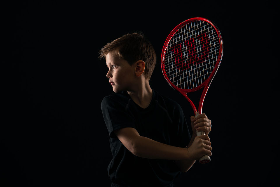 Tennis Player Portrait