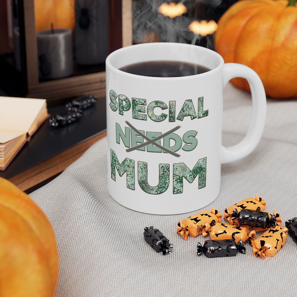 Miniatura: Special (Needs) Mum GREEN Mug 11oz 015SMBNB