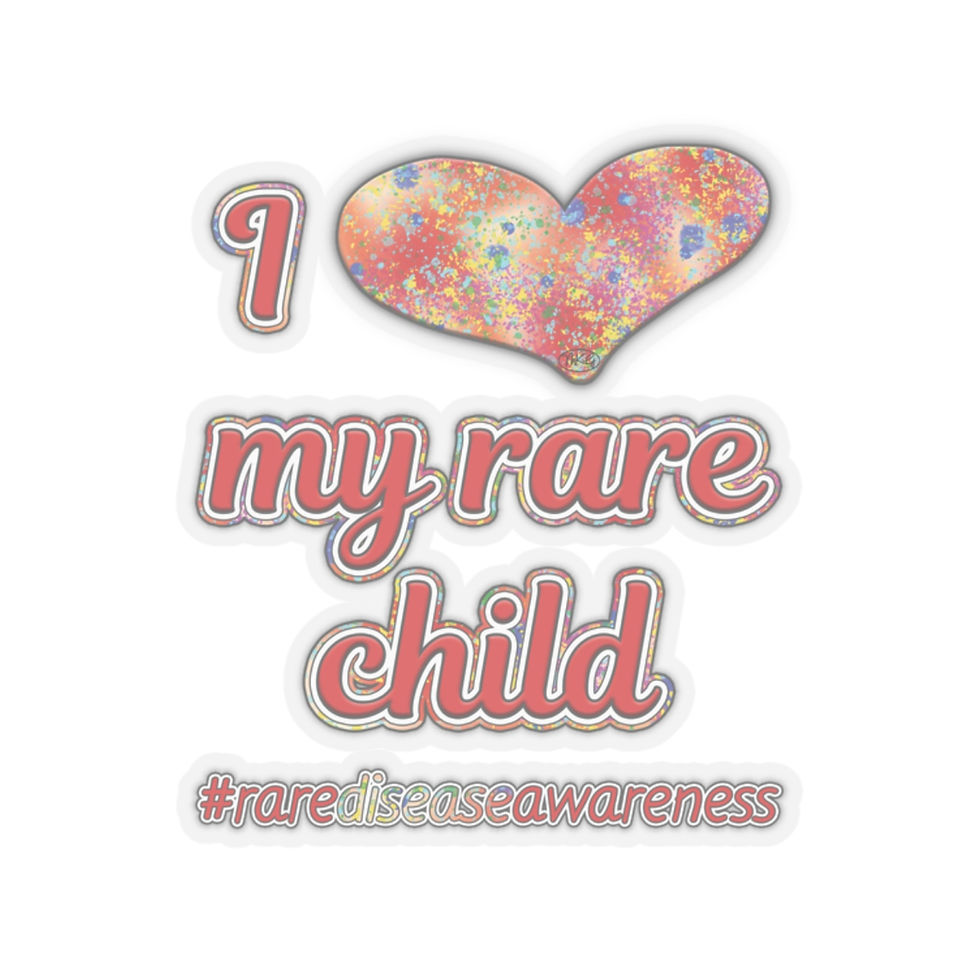 Thumbnail: I Heart My Rare Child Stickers 023IHRNB