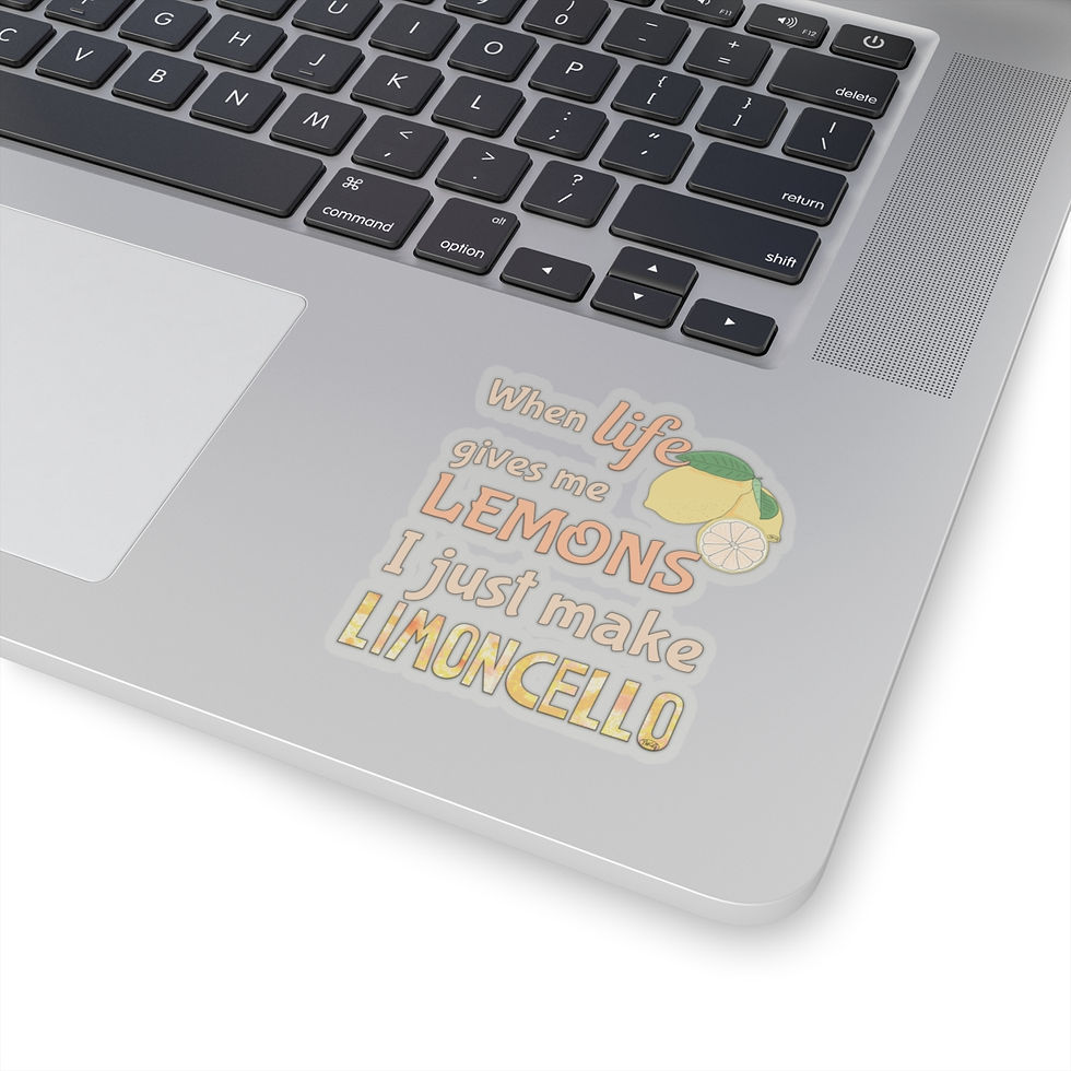 Miniatura: When Life Gives Me Lemons Stickers 001LIMNB