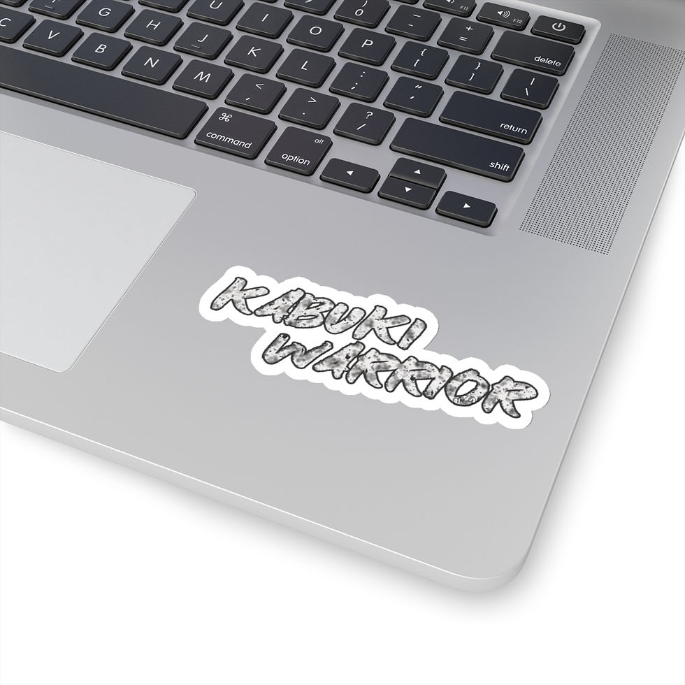 Thumbnail: Kabuki Warrior Stickers 004KWBUV