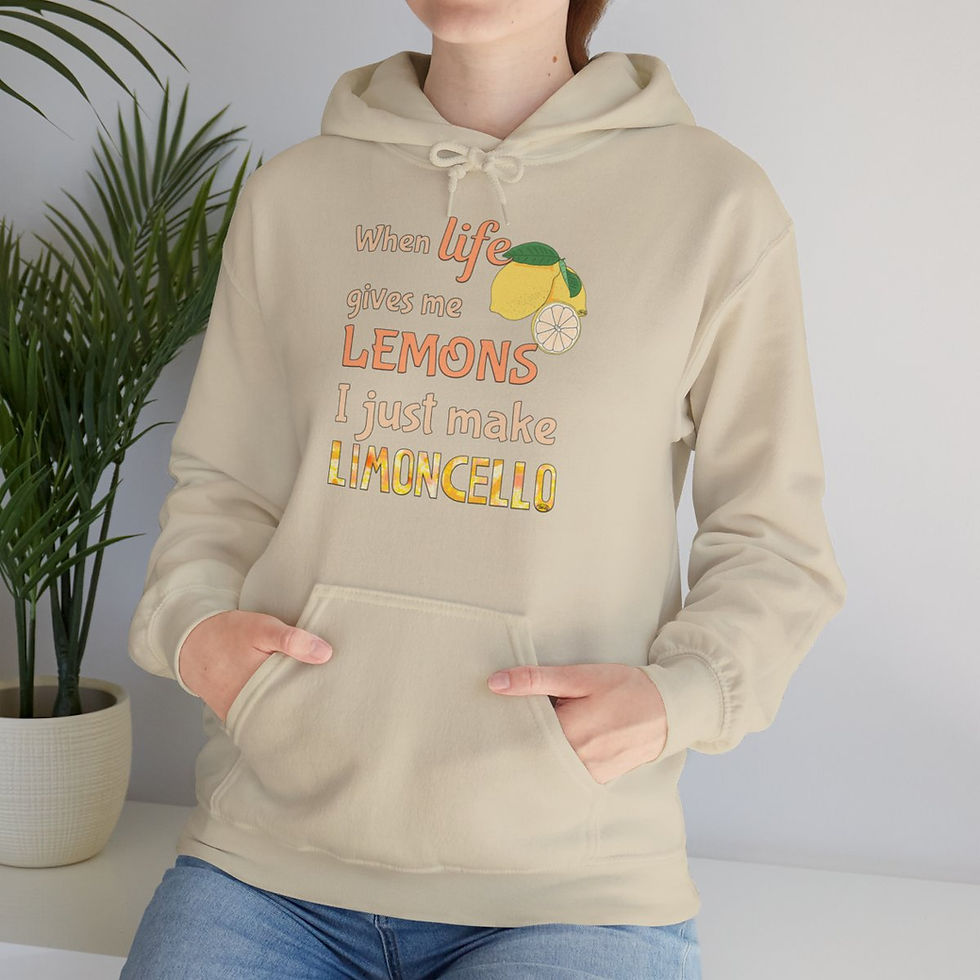 Thumbnail: When Life Gives Me Lemons Hoodie 001LIMNB