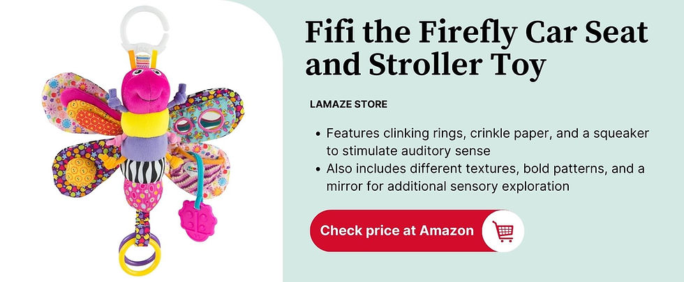 Fifi the firefly carseat and stroller toy