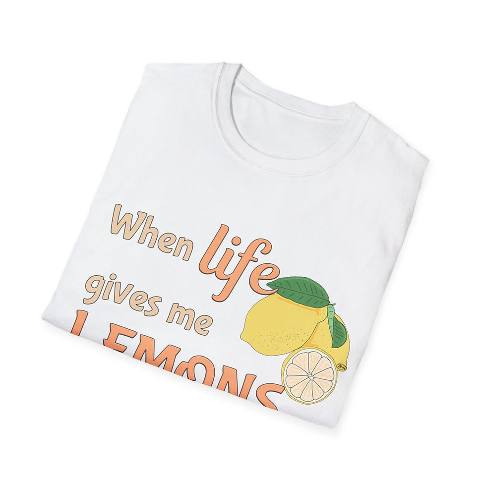 Thumbnail: When Life Gives Me Lemons Tee 001LIMNB