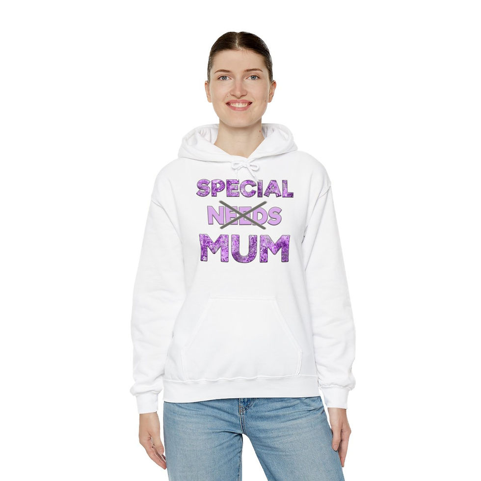 Thumbnail: Special (Needs) Mum PURPLE Hoodie 018SMCNB