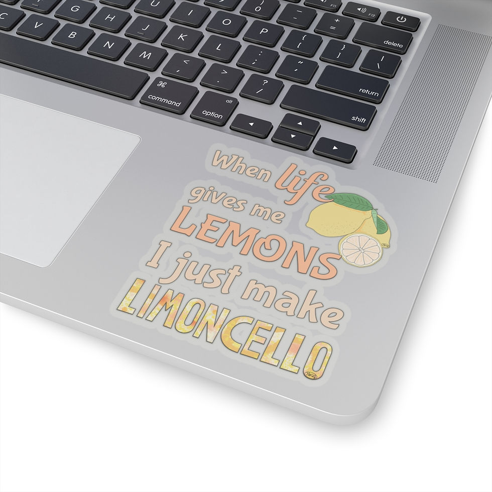 Miniatura: When Life Gives Me Lemons Stickers 001LIMNB