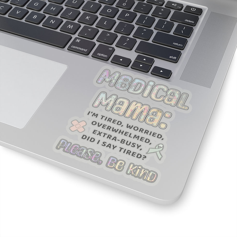 Thumbnail: Medical Mama, Please Be Kind Stickers 024MMANB