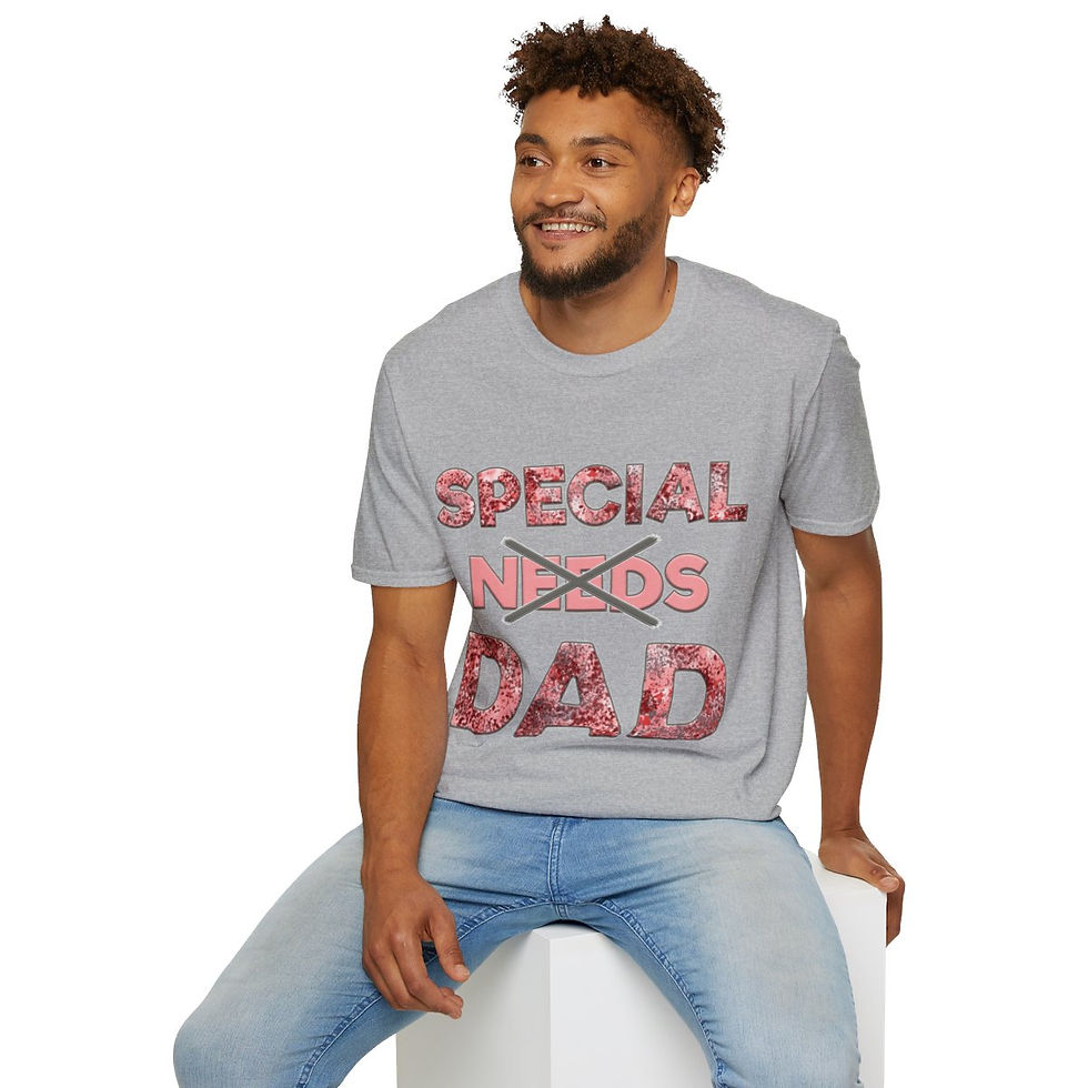 Thumbnail: Special (Needs) Dad RED Tee 019SDDNB
