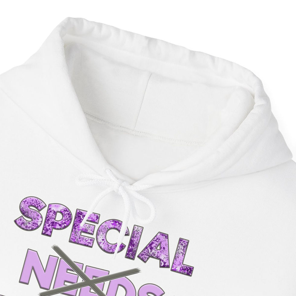 Thumbnail: Special (Needs) Dad PURPLE Hoodie 016SDCNB