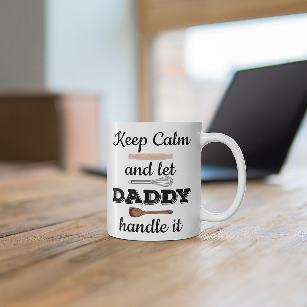 Thumbnail: Keep Calm and Let Daddy Mug 11oz 007KCBUV