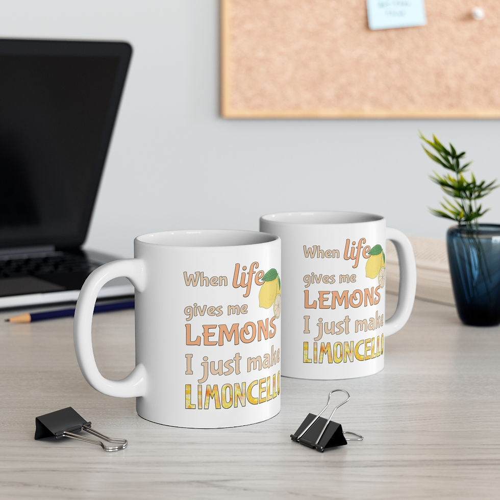Thumbnail: When Life Gives Me Lemons Mug 11oz 001LIMNB