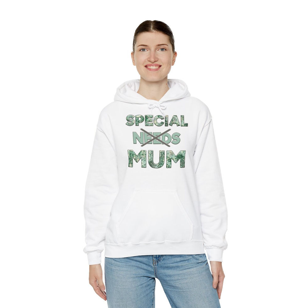 Thumbnail: Special (Needs) Mum GREEN Hoodie 015SMBNB