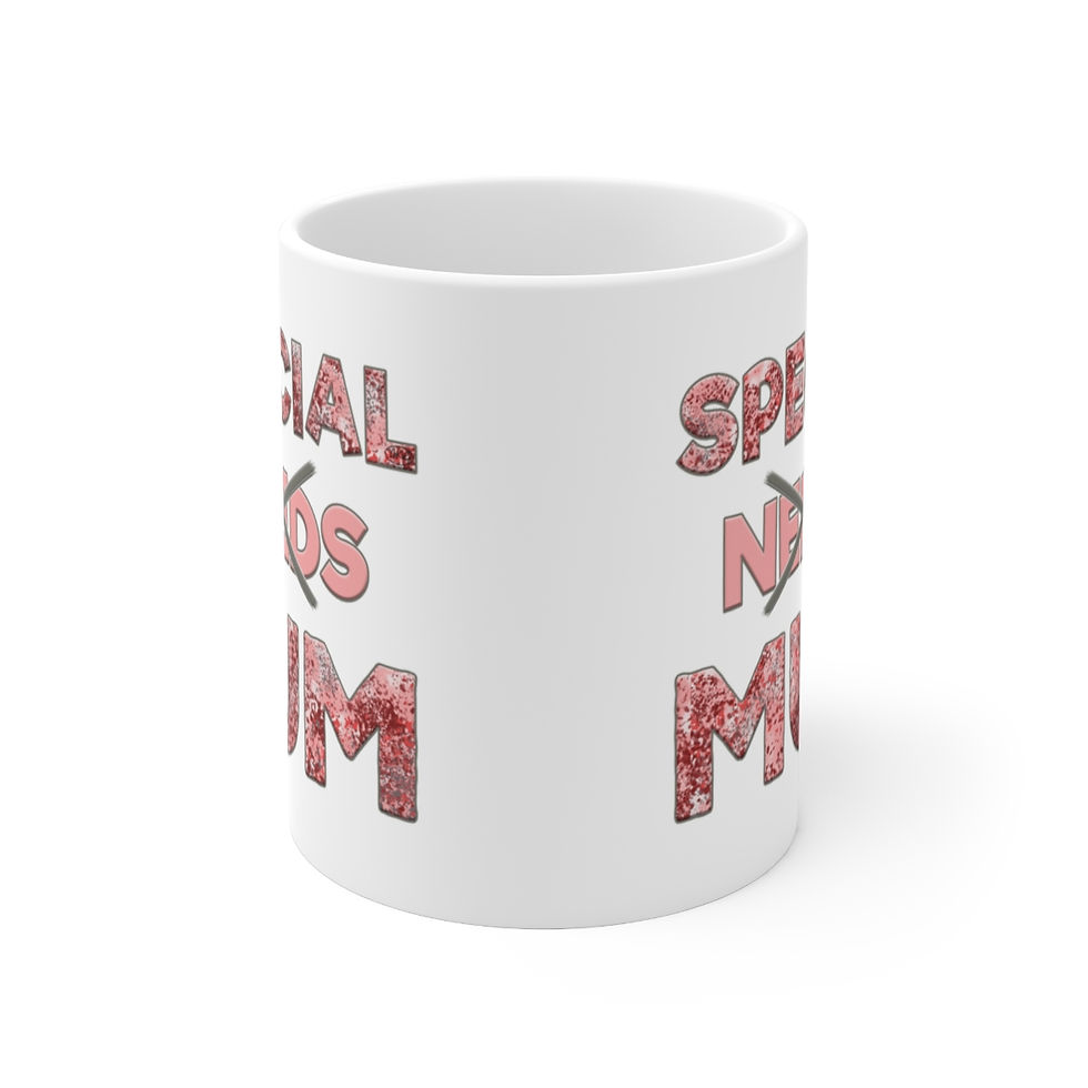 Thumbnail: Special (Needs) Mum RED Mug 11oz 021SMDNB