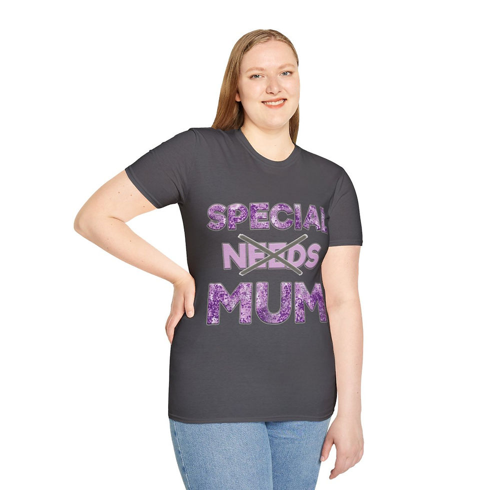 Thumbnail: Special (Needs) Mum PURPLE Tee 018SMCNB