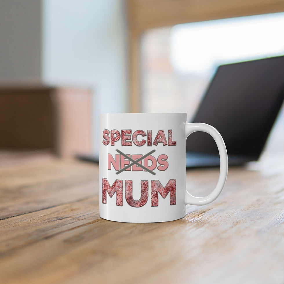 Thumbnail: Special (Needs) Mum RED Mug 11oz 021SMDNB