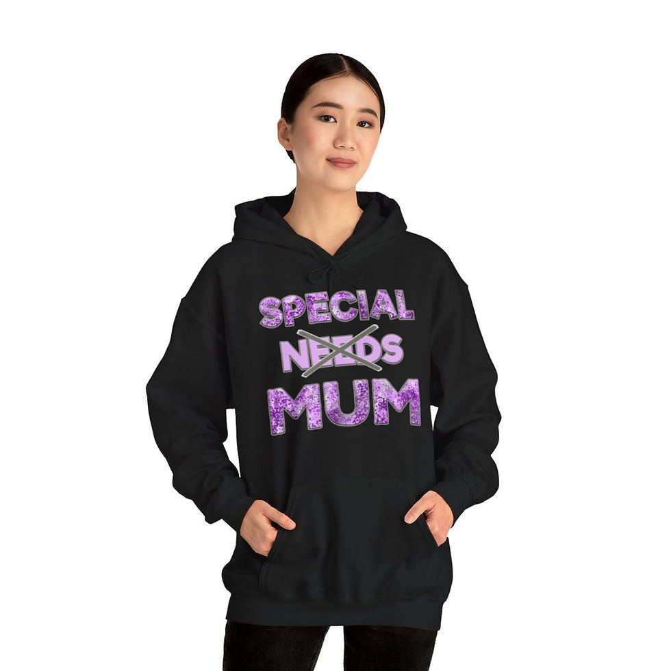 Thumbnail: Special (Needs) Mum PURPLE Hoodie 018SMCNB