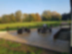 Paved picnic areas