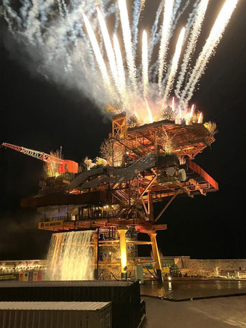 Private fireworks display